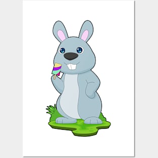 Rabbit Popsicle Posters and Art